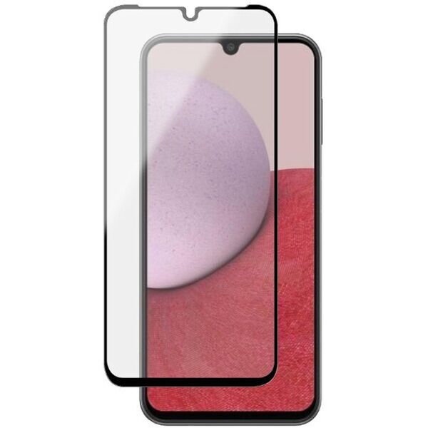 Timy Original Full Face / Full Glue Tempered Glass with Frame Samsung Galaxy A42 5G Μαύρο