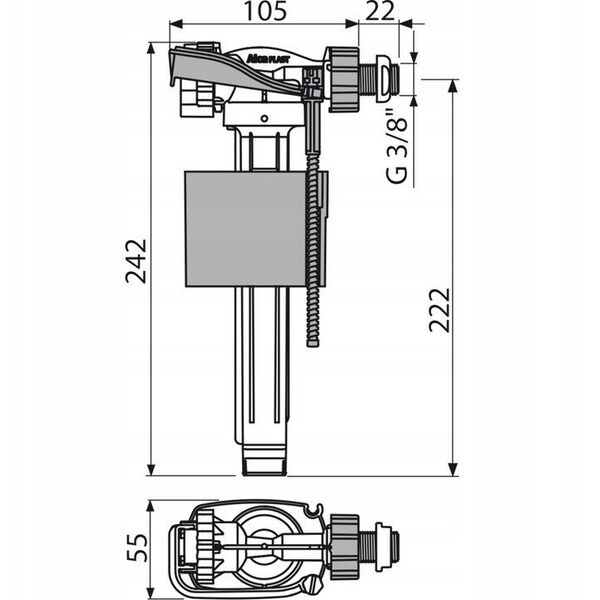 ZAWÓR NAPEŁNIAJĄCY DO STEL PODT TECH LINE OPTI