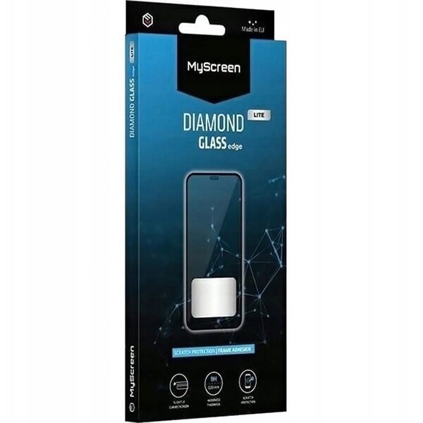 Szkło hartowane MyScreen Diamond Glass   Edge Lite FG do Nothing Phone 3A Pro czarny