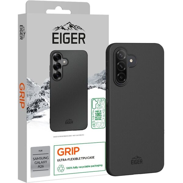 Θήκη Eiger Grip GRS Galaxy A26 μαύρο