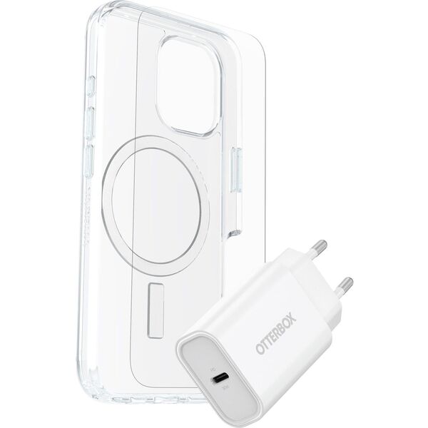 OtterBox ΚΙΤ Apple iPhone 16 Θήκη/Γυαλί/Φορτιστής 30W λευκό