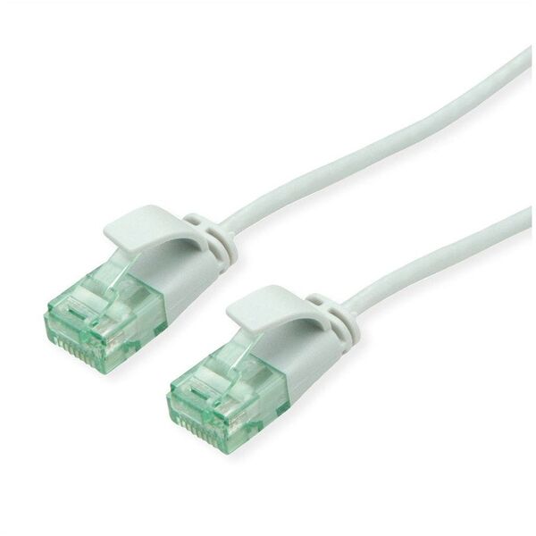 ROLINE RM UTP Καλώδιο Patch Data Center Cat.6A (Class EA), λεπτό, γκρι, 2 m