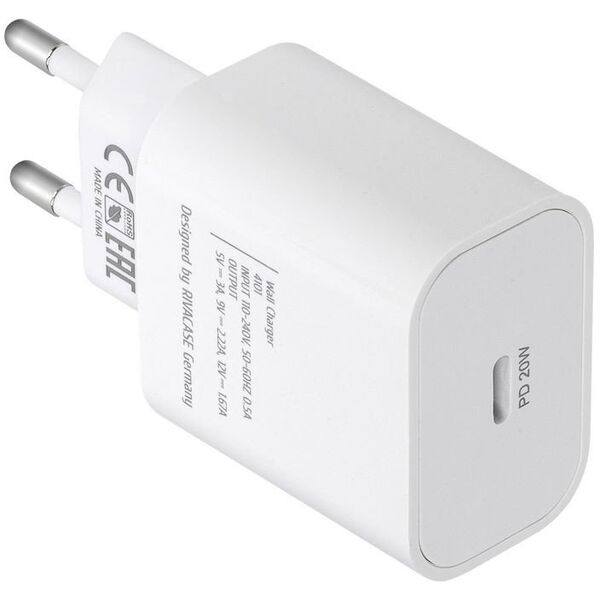 MOBILE CHARGER WALL/WHITE PS4101 W00 RIVACASE