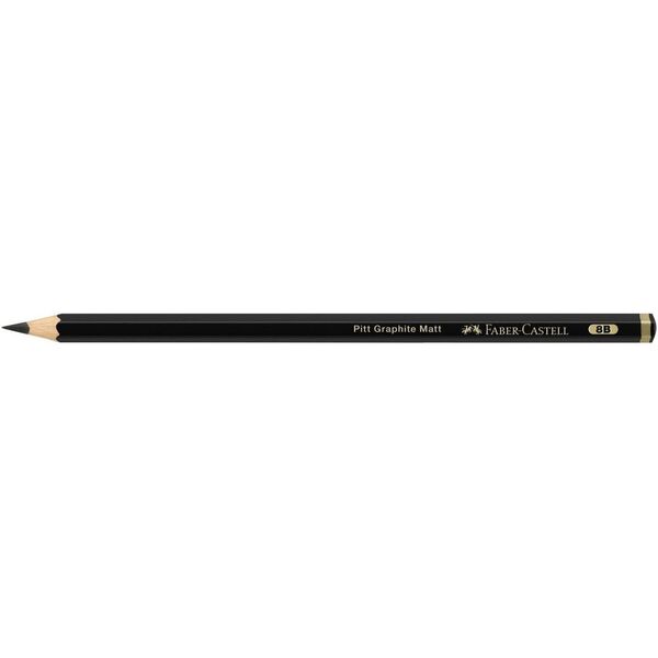 FABER-CASTELL Bleistift Pitt Graphite Matt 8B 12er