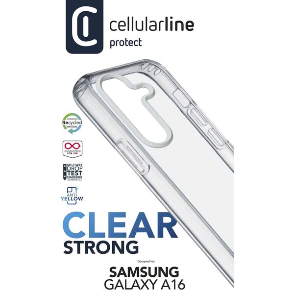 Cellularline 8018080489761 pokrowiec na telefon komórkowy 17 cm (6.7") Przezroczysty