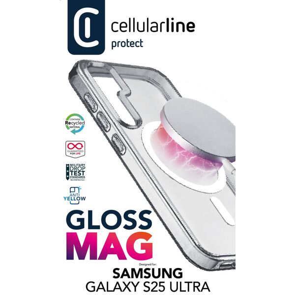 Cellularline 8018080491382 pokrowiec na telefon komórkowy 17,3 cm (6.8") Przezroczysty
