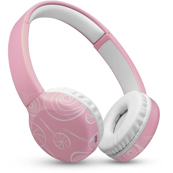 Music Sound 8018080486685 Zestaw słuchawkowy Bezprzewodowy Opaska na głowę Połączenia/muzyka Bluetooth Różowy