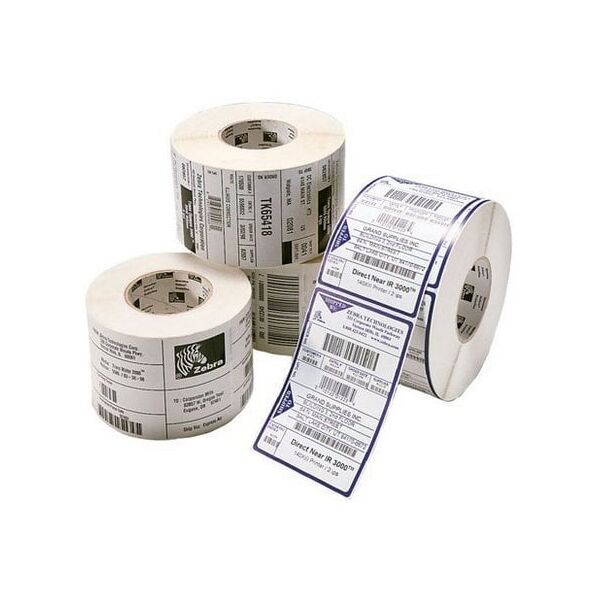 Label, Paper, 70x44mm| Direct Thermal, Z-PERFORM 1000D REMOVABLE, Uncoated, Removable Adhesive, 25mm Core
