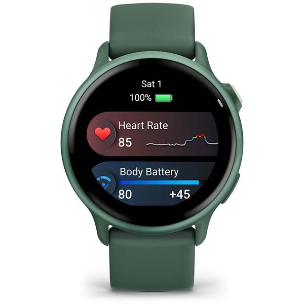 Garmin vivoactive 6 jasper green/jasper green metallic