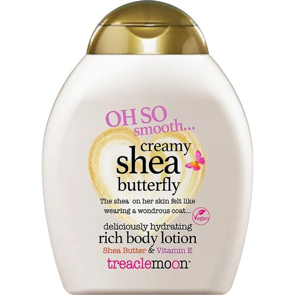 Milton TREACLEMOON Shea Butterfly Bogaty Nawilżający Balsam do ciała Shea Butter&Vitamin E 250ml