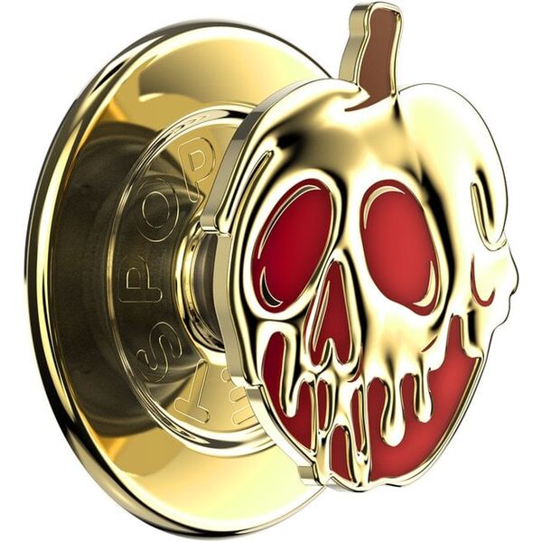 Uchwyt i podstawka do telefonu           Popsockets Round Disney Enamel Poison Apple MagSafe złoty 114075