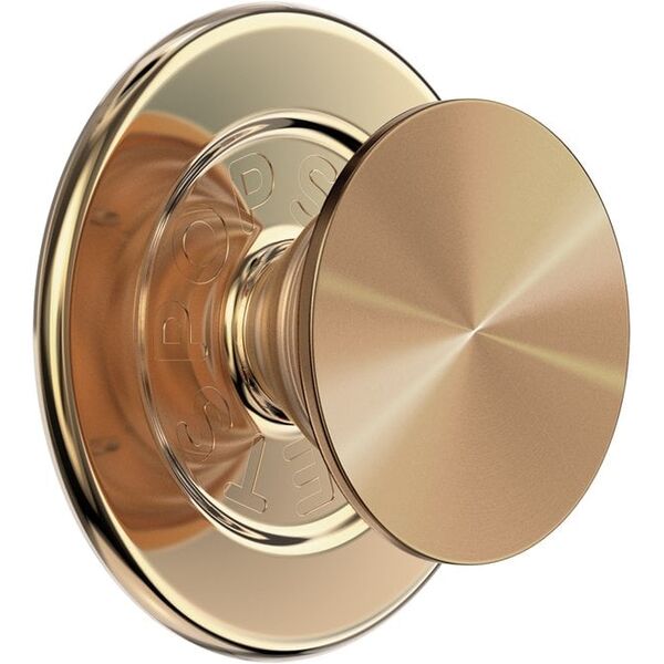 Uchwyt i podstawka do telefonu           Popsockets Round Radial Gold Aluminum MagSafe złoty 807259