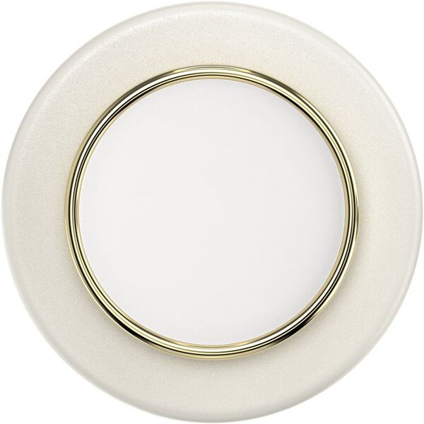 Uchwyt i podstawka do telefonu           Popsockets Round Luxe Coconut Creme Enamel MagSafe beżowy 808938