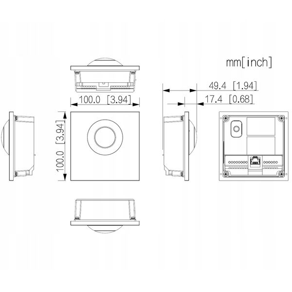 WIDEODOMOFON VTO4202FB-P1 DAHUA