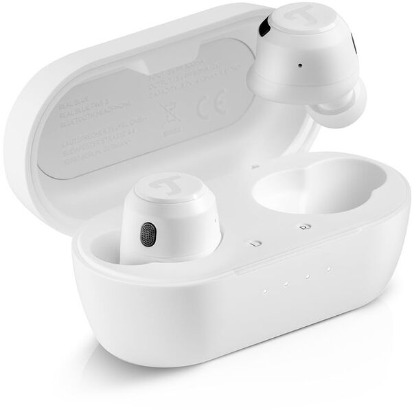 Teufel REAL BLUE TWS 3 Zestaw słuchawkowy Bezprzewodowy Douszny Połączenia/muzyka Bluetooth Biały