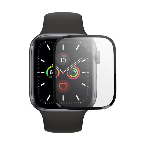 Tempered glass DeTech, για Apple Watch, 44mm, 3D Full Glue, 0.3mm, Μαυρο - 52716 έως 12 άτοκες Δόσεις