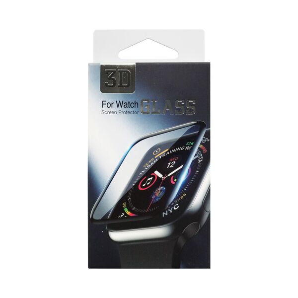 Tempered glass DeTech, για Apple Watch, 44mm, 3D Full Glue, 0.3mm, Μαυρο - 52716 έως 12 άτοκες Δόσεις