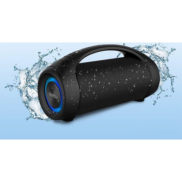 Głośnik Sven Głośniki SVEN PS-370, 40W Wodoodporne, Bluetooth (czarne)