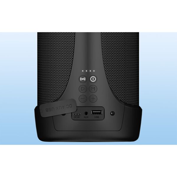 Głośnik Sven Głośniki SVEN PS-370, 40W Wodoodporne, Bluetooth (czarne)