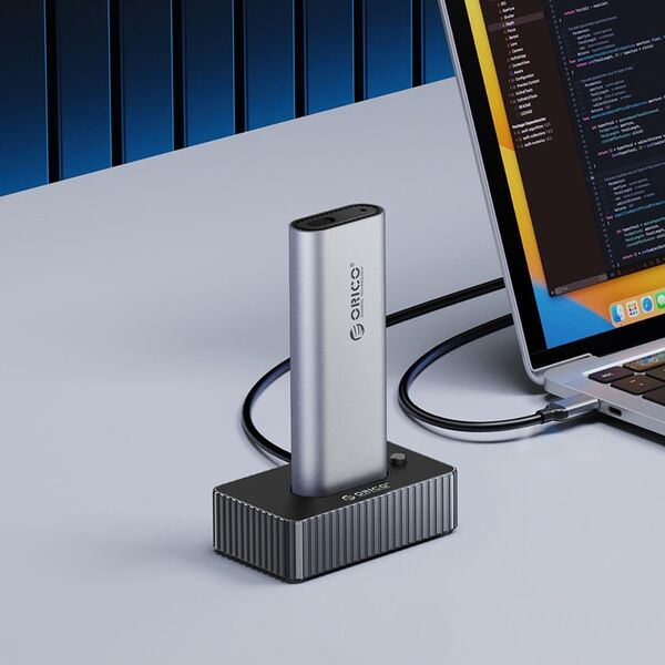 Stacja dokująca IT18C3 na dysk M.2 NVMe / SATA - szara ORICO