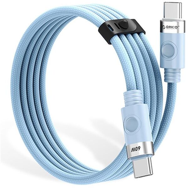 Kabel przewód CDX 60W 3A Power Delivery USB-C 1m - niebieski ORICO