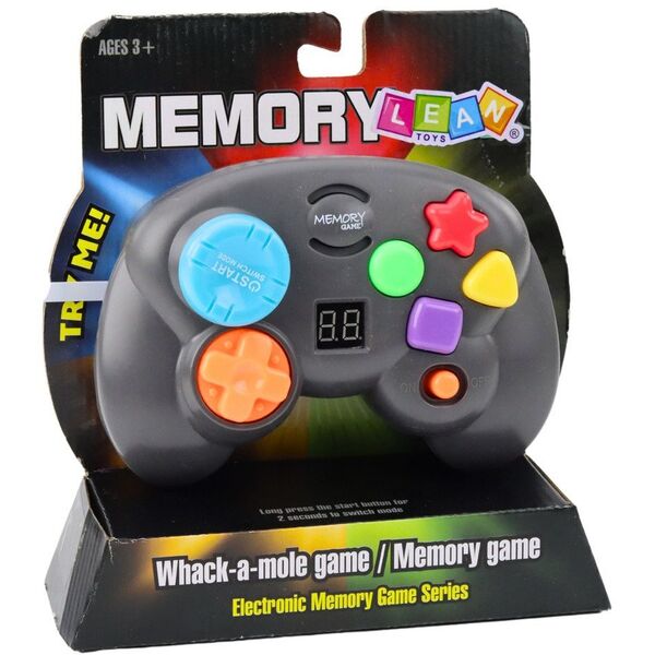 Elektroniczna Gra Logiczna Pamięciowa Memory Konsola Pad LEAN Toys
