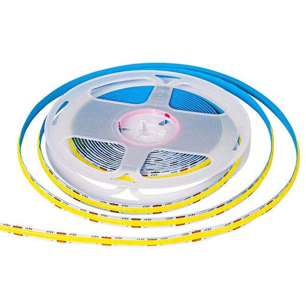 70-736# Taśma led biały ciepły cob rolka 5m 12v