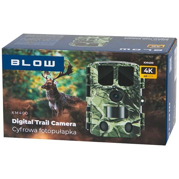 Kamera myśliwska BLOW KM400 Fotopułapka 4K