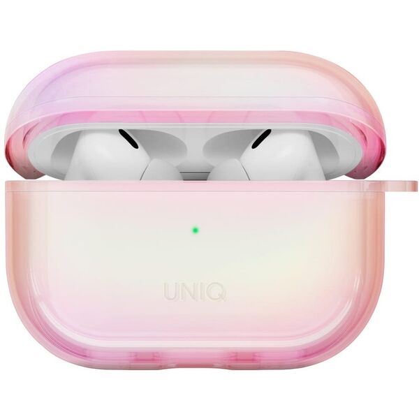 Etui UNIQ Iridescia do AirPods Pro 2     Hang Case pink prism