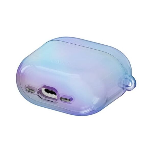 Etui UNIQ Iridescia do AirPods 4 Hang    Case niebieski