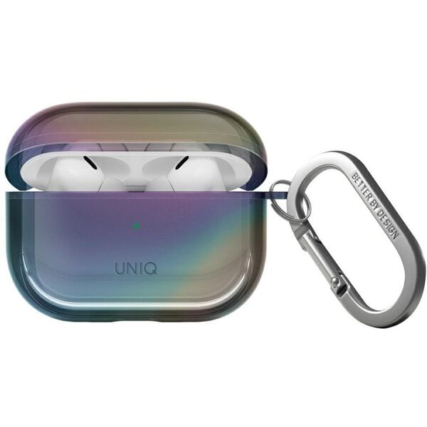 Etui UNIQ Iridescia do AirPods Pro 2     Hang Case midnight quartz