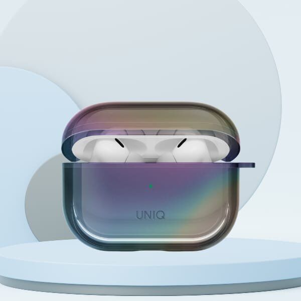 Etui UNIQ Iridescia do AirPods Pro 2     Hang Case midnight quartz