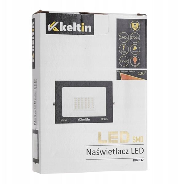 Προβολέας KELTIN Προβολέας LED 30W – θερμό λευκό 2700K (80)