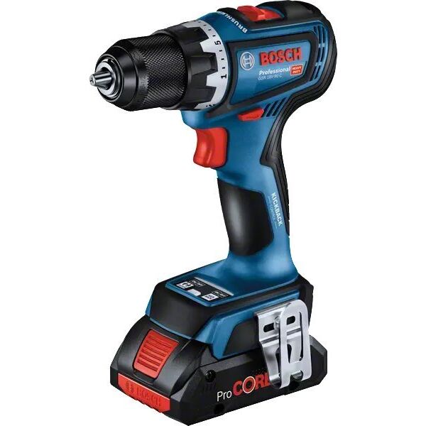 Wiertarko-wkrętarka Bosch GSR 18V-90 C 18 V 2 x akumulator 4 Ah (06019K6005)