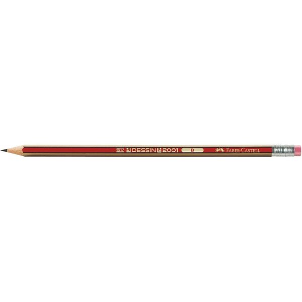 Faber-Castell FABER-CASTELL Bleistift Dessin 2001 G-tip B 12er
