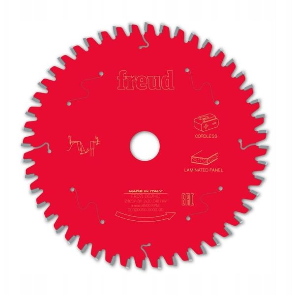 Δίσκος Πριονιού FR07L002HC 165X20-48