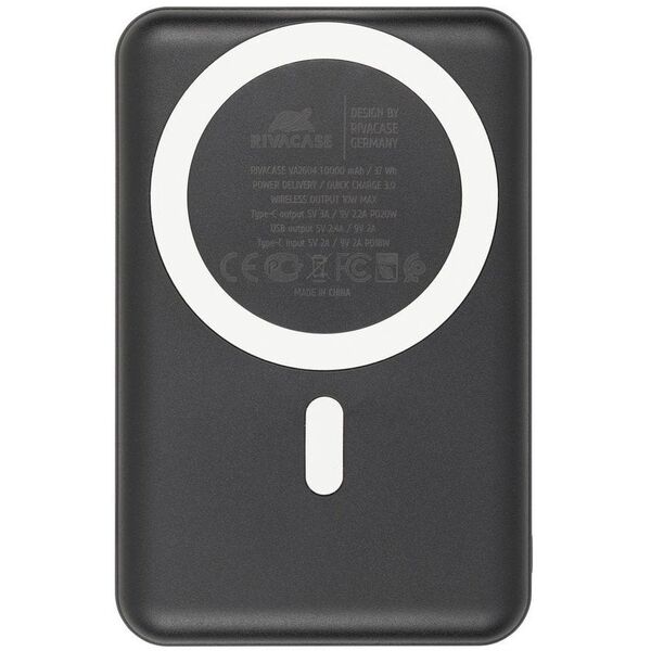POWER BANK WRL 10000MAH/MAGSAFE VA2604 RIVACASE
