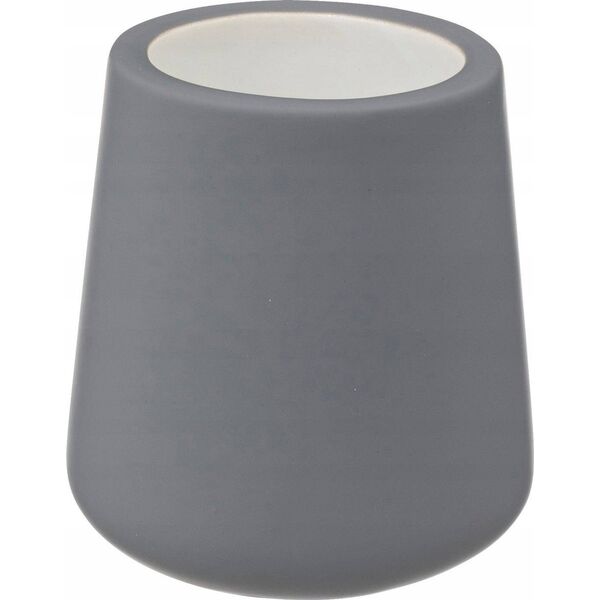 5five Szczotka do wc z ceramicznym pojemnikiem Cocon, Ø 12 cm