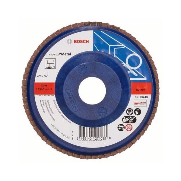 Bosch Listkowa tarcza szlifierska X551 P80 125mm plastikowa (2608607367)