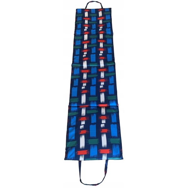 Koc Plażowy Mata Leżanka Leżak Składany Wodoodporny KUBISPORT 180x50 cm