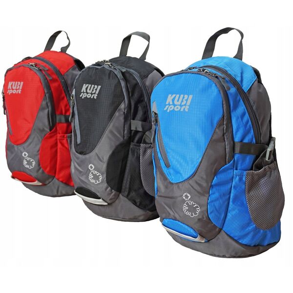 Plecak Turystyczny Sportowy Damski Męski Duży Niebieski Solidny KUBISPORT 20L