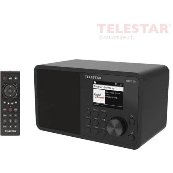 Ραδιόφωνο Διαδικτύου Telestar TOP 200 DAB+ μαύρο