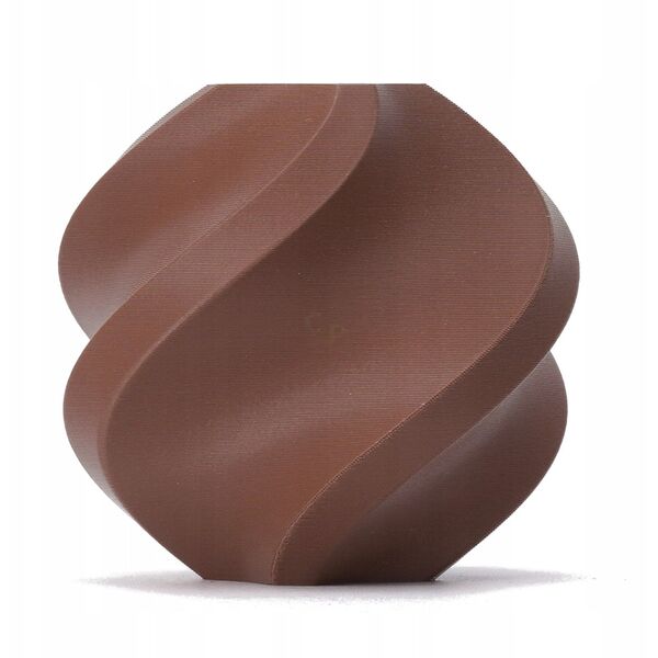 Filament Bambu Lab PLA Matte 1,75mm 1kg - w zestawie z wielorazową szpulą - Dark Brown}