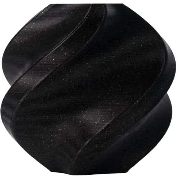 Filament Bambu Lab PLA Sparkle 1,75mm 1kg - w zestawie z wielorazową szpulą - Onyx Black Sparkle}