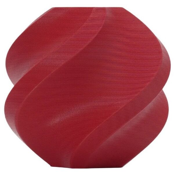 Filament Bambu Lab PLA Matte 1,75mm 1kg - w zestawie z wielorazową szpulą - Dark Red}