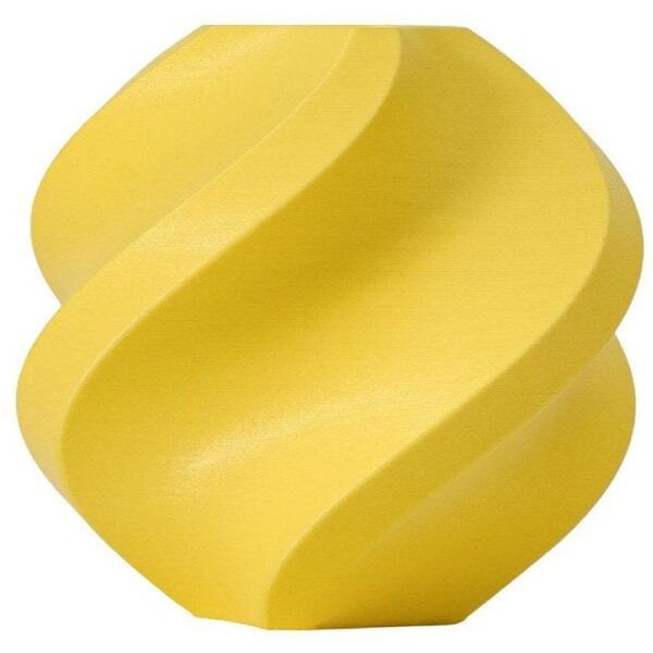 Filament Bambu Lab PLA Matte 1,75mm 1kg - w zestawie z wielorazową szpulą - Lemon Yellow}