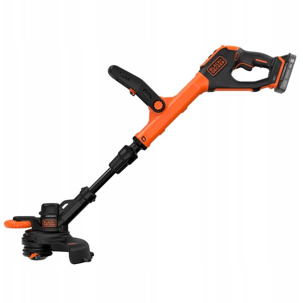 Black & Decker Akumuliatorinė žoliapjovė su 25 cm ašmenimis, 18V, Juodas & Decker [BCSTR918D1-QW] 2,0Ah