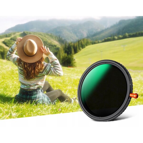 Filtr Hybrydowy 3w1 K&F 49 mm 49mm Fader ND2-32 + CPL + Black Diffusion 1/4 / KF01.2920V2