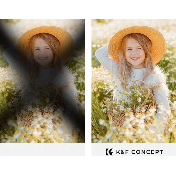 Filtr Hybrydowy 3w1 K&F 49 mm 49mm Fader ND2-32 + CPL + Black Diffusion 1/4 / KF01.2920V2