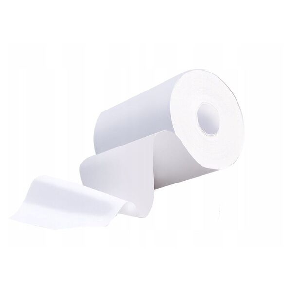Papier Biały Wkład Wkłady 5x Rolka 57 mm 57mm x 6m do Kiddoboo X2 P83 P80 / KBP80ROL
